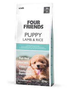 Four Friends Dog Puppy Lamb & Rice 12kg