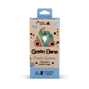 Green Bone Cotton 8 rullar/120 påsar