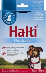 Halti strl. 1, svart