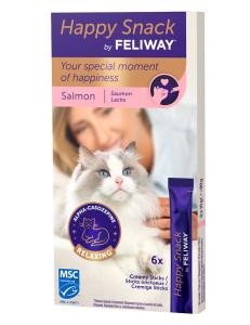 Feliway Happy Snack Salmon 6x15g