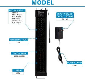 Hygger Aquarium LED Lightning 45-60cm