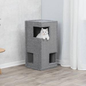 Cat Tower Gabriel, 78cm, grå