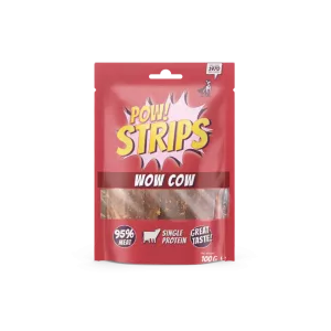 POW! Wow Cow Strips 100g