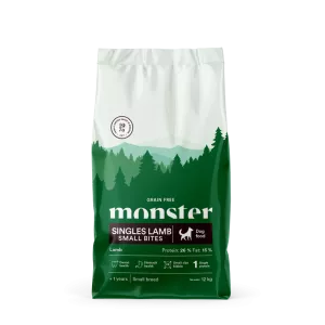 Monster Dog Grain Free Small Bites Lamb 12kg