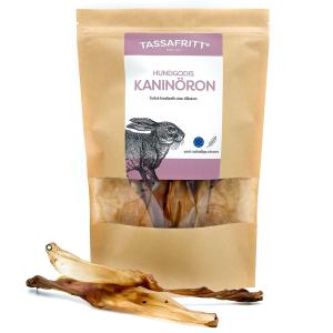 Naturligt Hundgodis Kaninöron 10-p