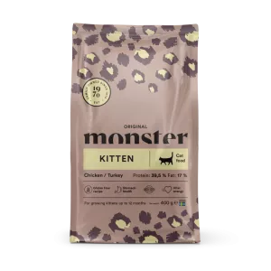 Monster Cat Orig. Kitten 400g Chick/Turk