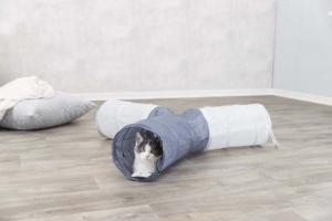 Kattunnel 4-vägs nylon 50x22cm/tunnel
