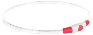 Flash light ring USB, S-M:40 cm, 8mm, röd