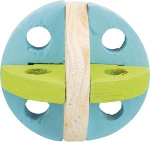 Gnagarträ Boll m Hål 8,5cm