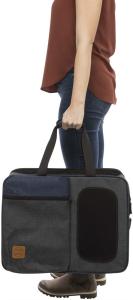 Trixie Ryggsäck Tara 2in1 25x38x50cm Grå/blå