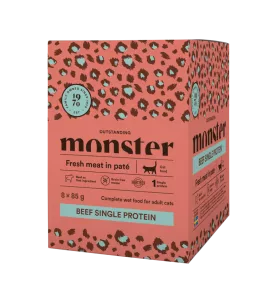 Monster Adult Beef 8x85g