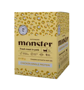 Monster Adult Pouch chicken 8x85g