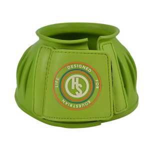 Hansbo Sport Gummiboots m Kardborre Lime M