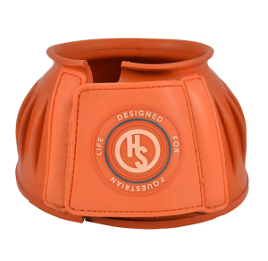 Hansbo Sport Gummiboots m Kardborre Orange M