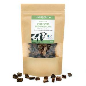 Naturligt Hundgodis Oxlever 80g
