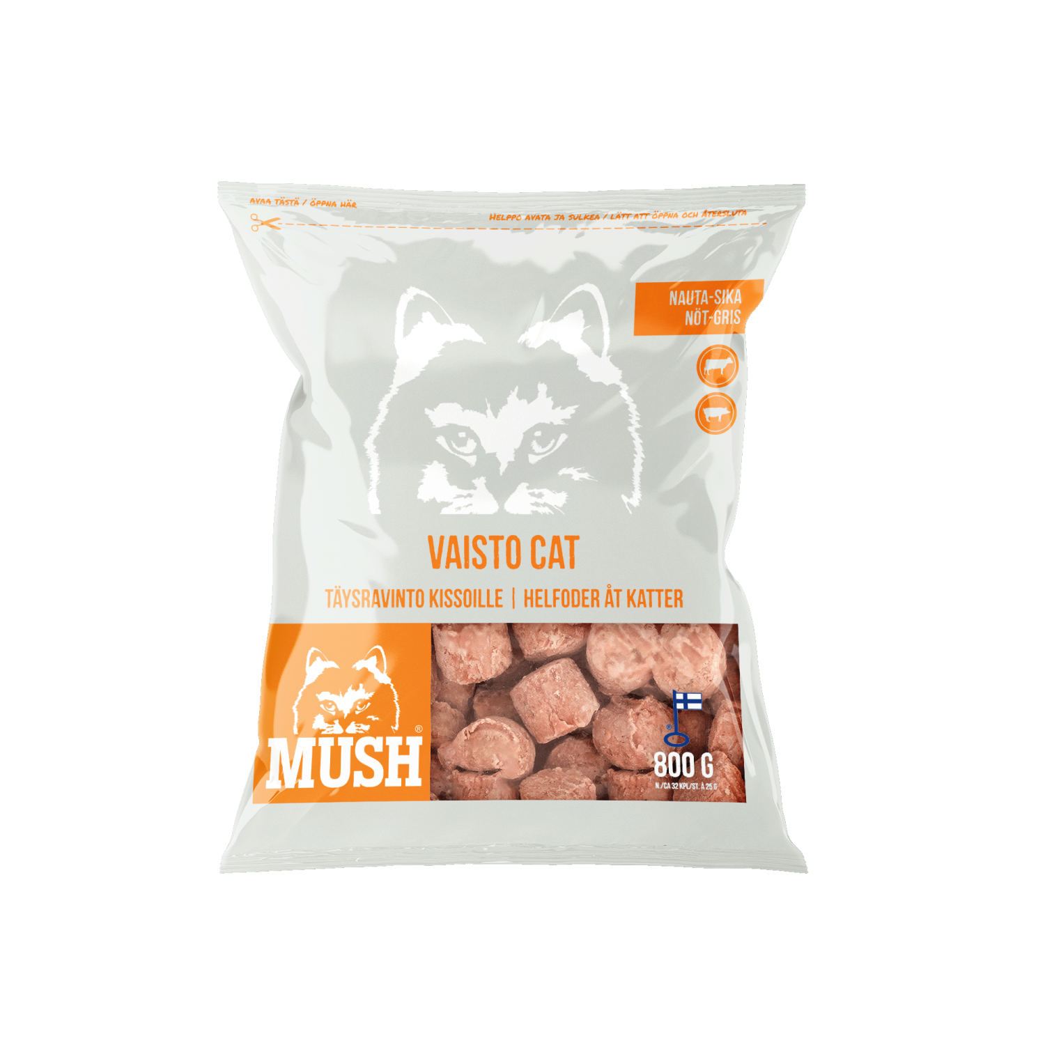 Mush Vaisto Cat Vit 800g
