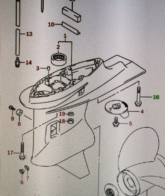 Växelhusdelar Suzuki
