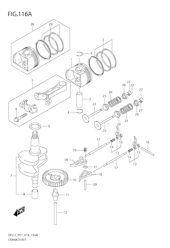 Arm ventilvippa Suzuki
