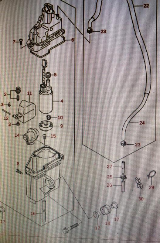 Bränsleslangskarv Suzuki