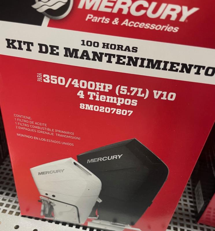 Motorservicesats 100 timmar Mercury V 10