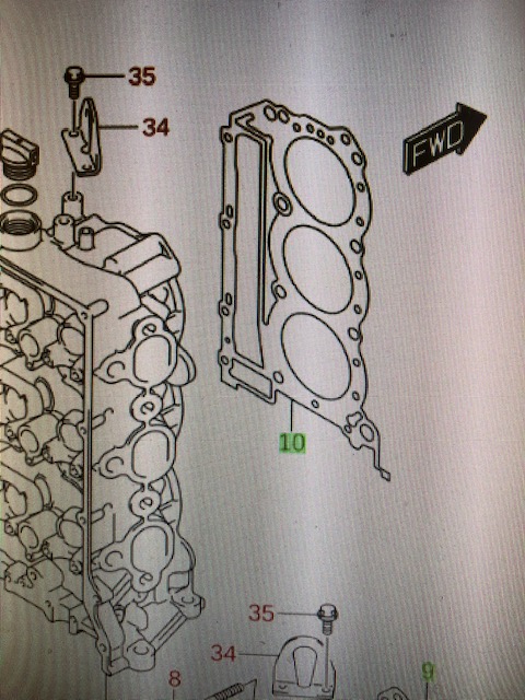 Topplockspackning Suzuki
