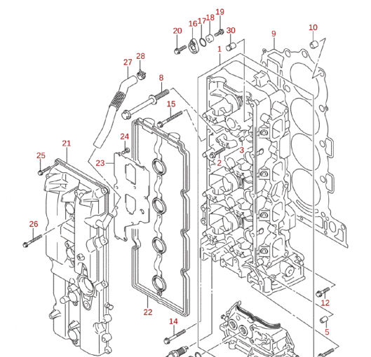 Plugg oljeventilation Suzuki