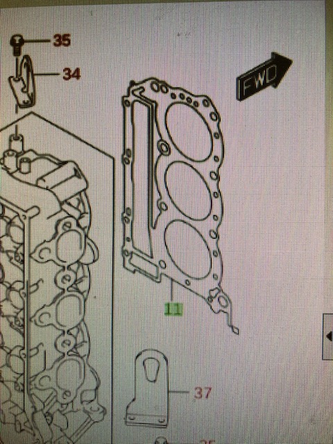 Topplockspackning Suzuki