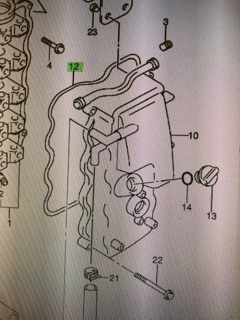 Ventilkåpspackning Suzuki