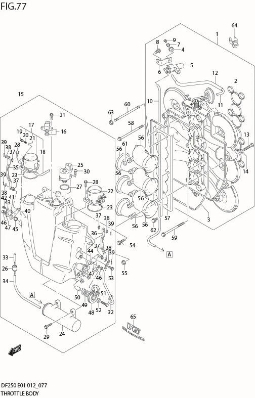 Packning gasspjäll Suzuki