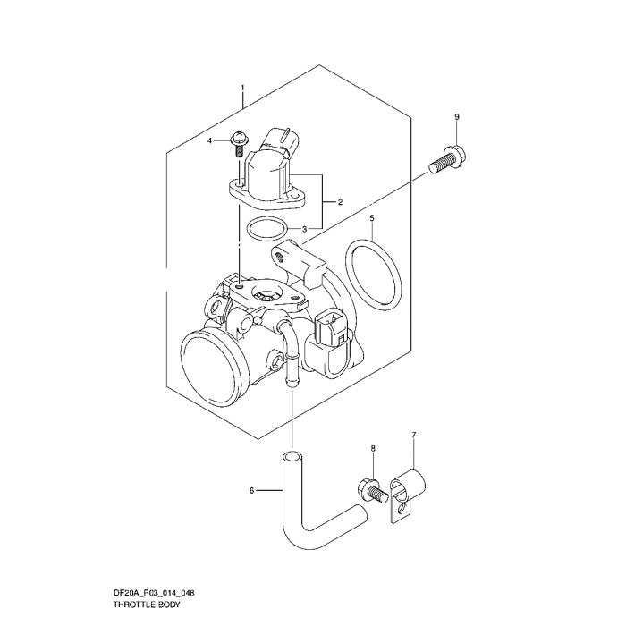 O-ring gasspjäll Suzuki