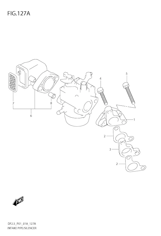 Insugsdämpare Suzuki