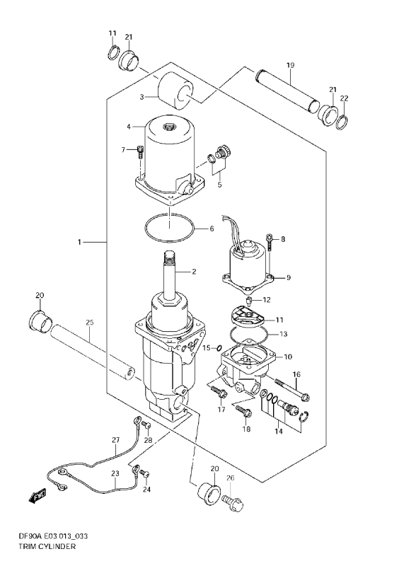 Manuell releaseventil Suzuki