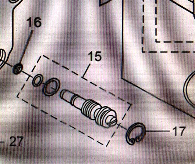 Manuell releaseventil Tohatsu
