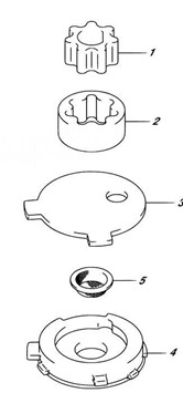 Plåt oljepump Suzuki