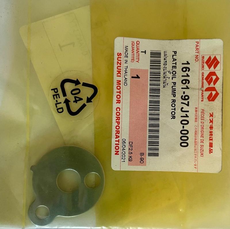 Plåt oljepump Suzuki