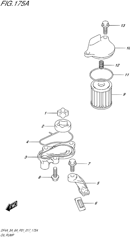 Rotor oljepump Suzuki