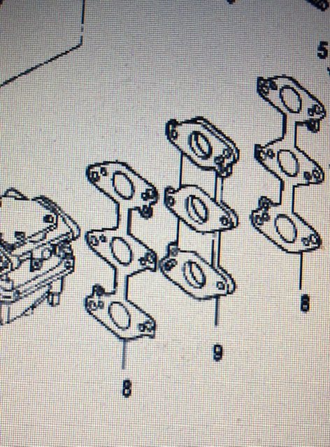 Förgasarhalspackning Mercury
