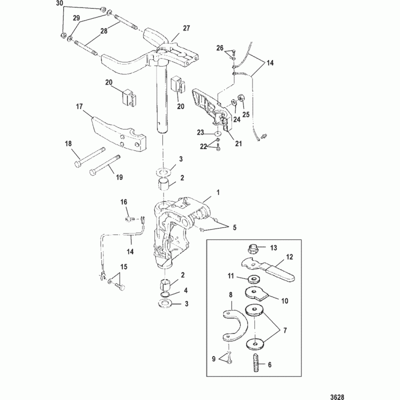 Bussning rigg Mercury