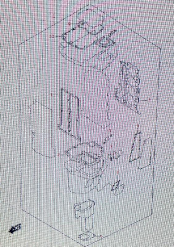 Motorpackningssats Suzuki