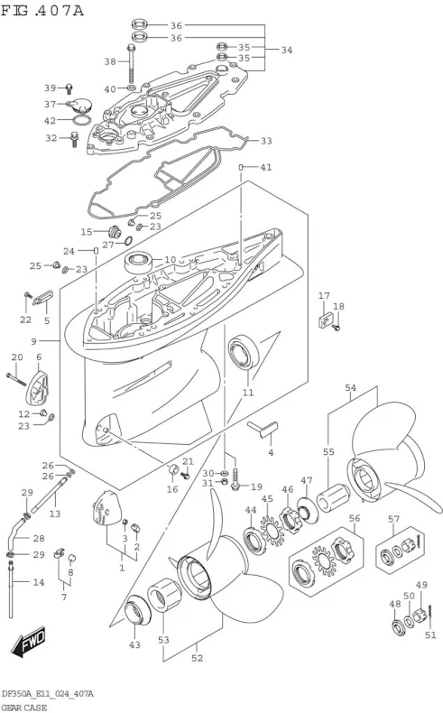 Vattenintagsfilter Suzuki