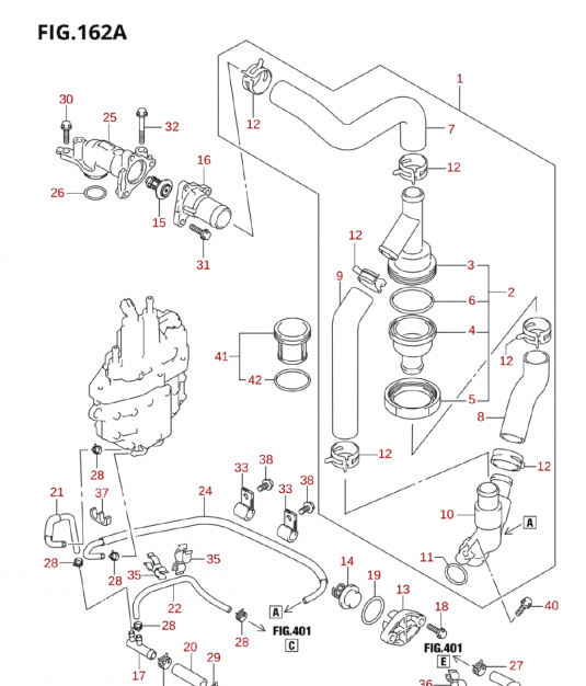 Termostatlock Suzuki