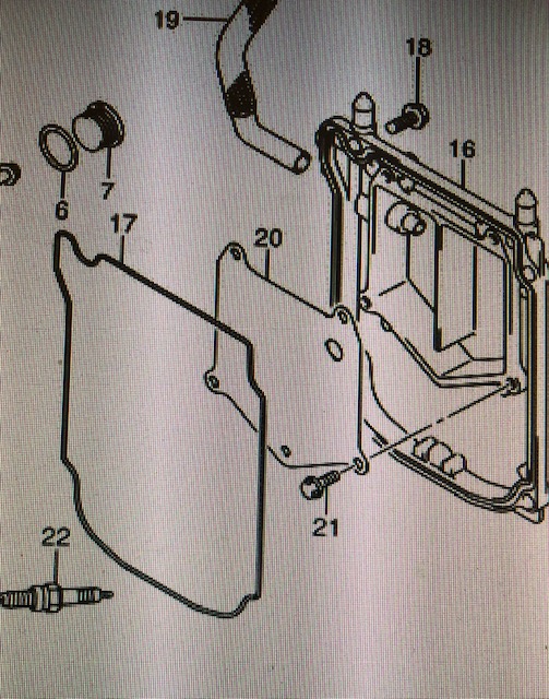 Ventilkåpspackning Suzuki