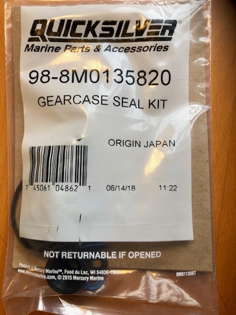 Tätningssats växelhus Mercury