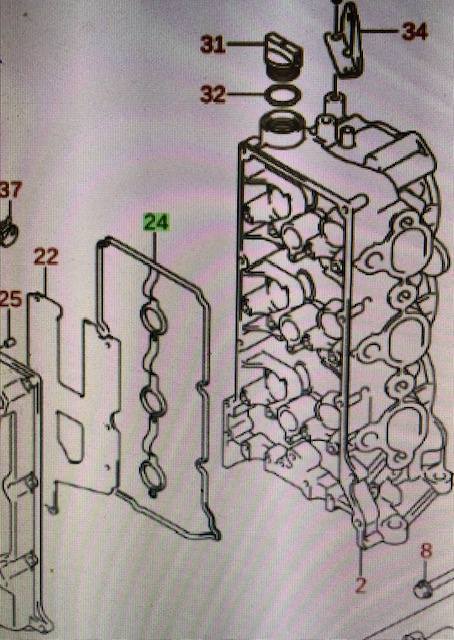 Ventilkåpspackning Suzuki