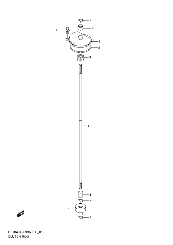 Tätning växelstång Suzuki