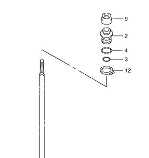 Styrning växelstång Suzuki