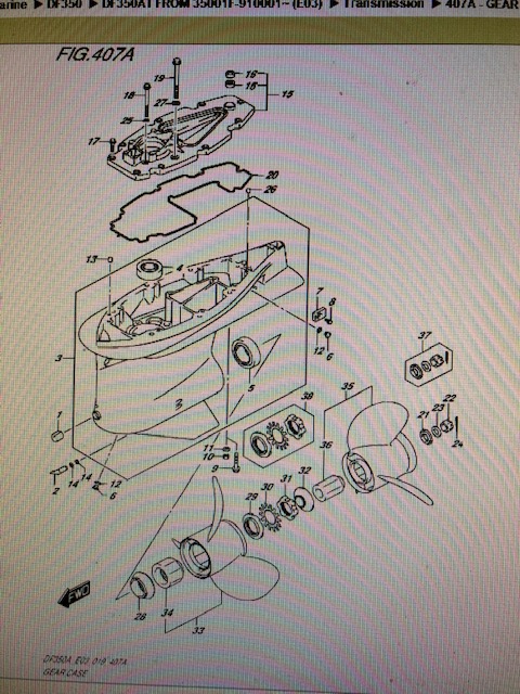 Tätningssats växelhus Suzuki
