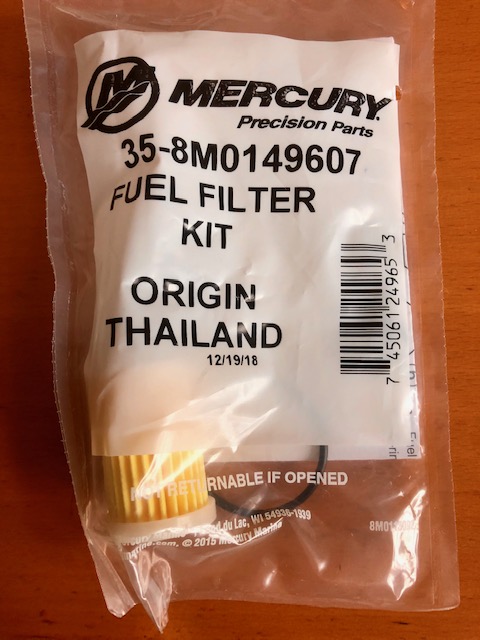 Bränslefilter Mercury