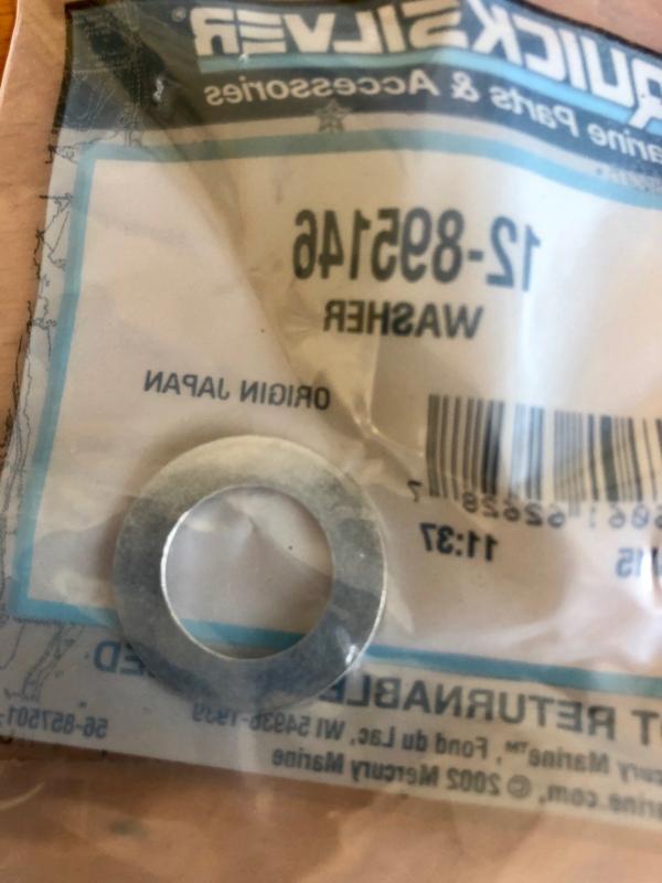 Packning oljedräneringsplugg Mercury