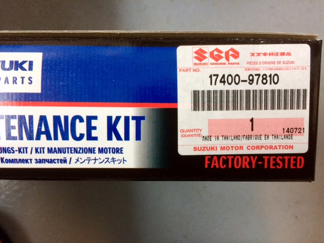 Motorservicesats Suzuki